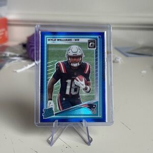 🔥 2025 Kyle Williams Panini Donruss Optic Rated Rookie Blue Hyper Prizm